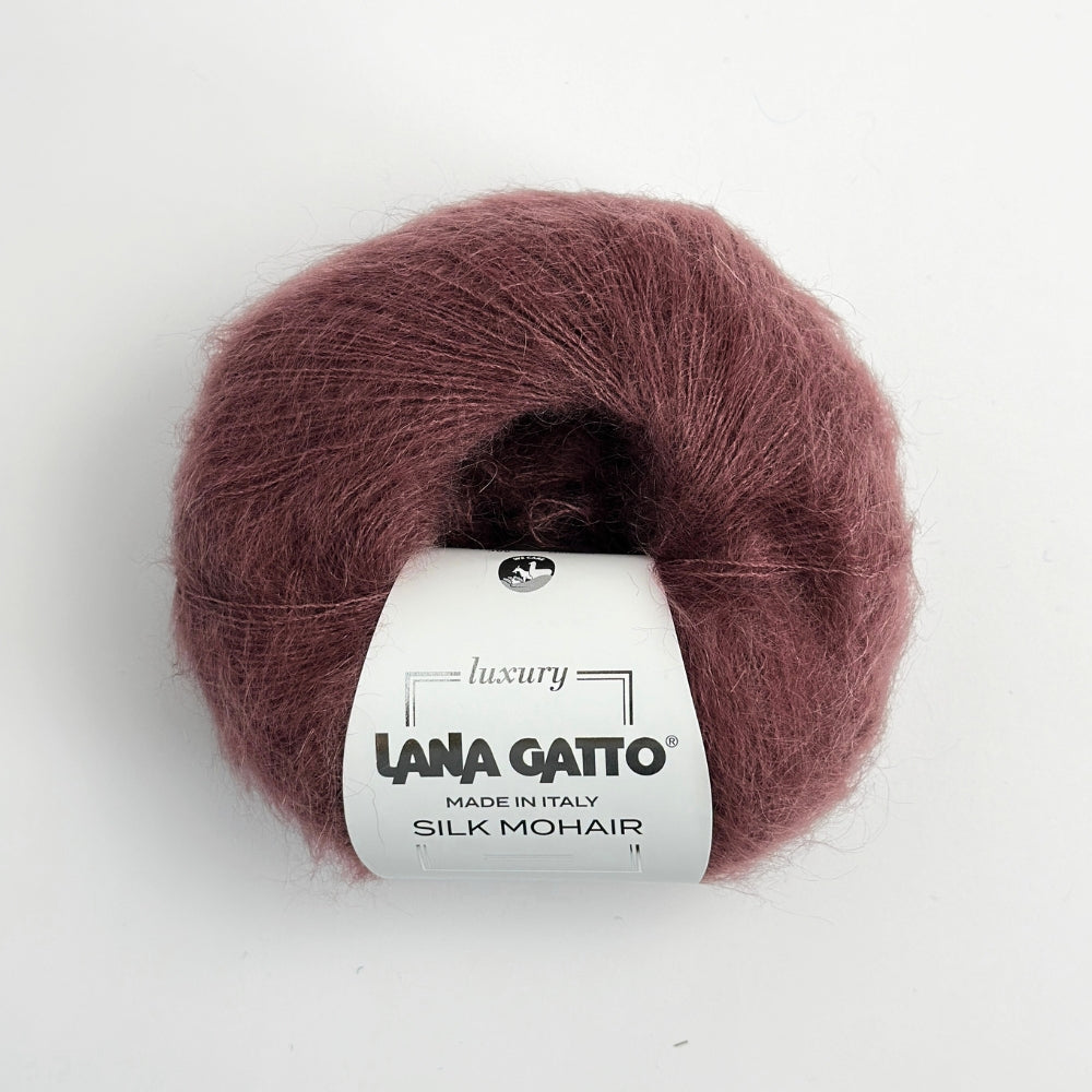 Silk Mohair - Plum - A9594