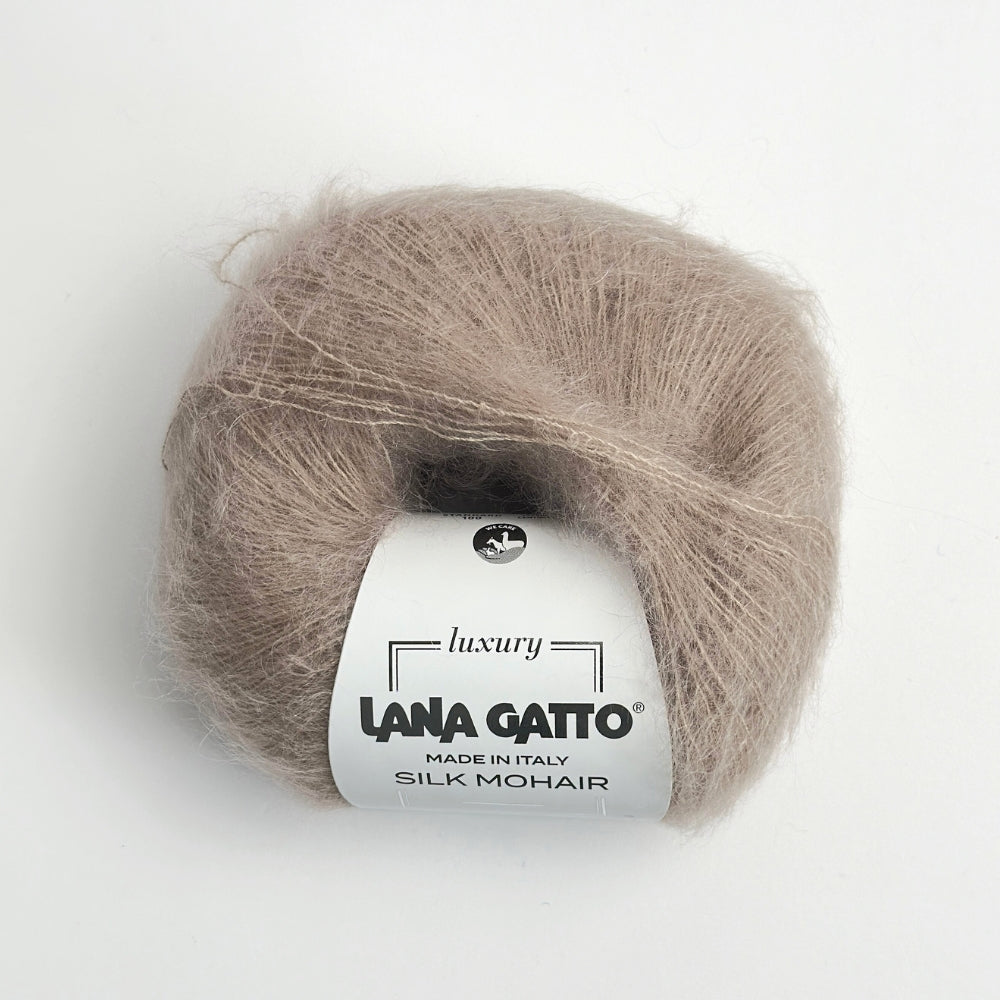 Silk Mohair - Oyster Grey - A9607