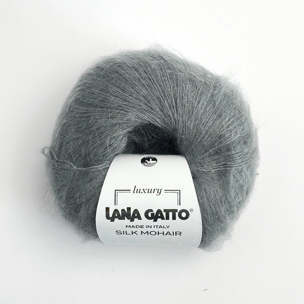 Silk Mohair - Smoked Grey - A9608