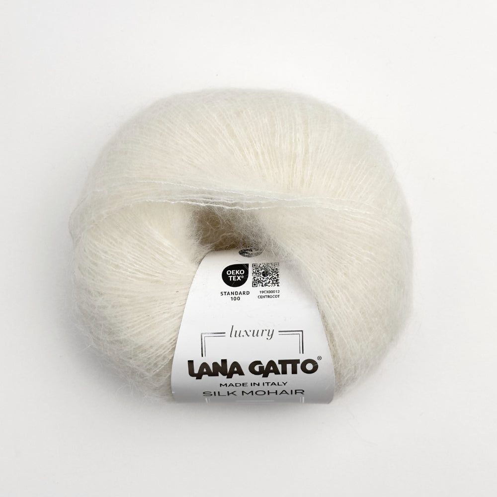 Silk Mohair - Bright White - A4926