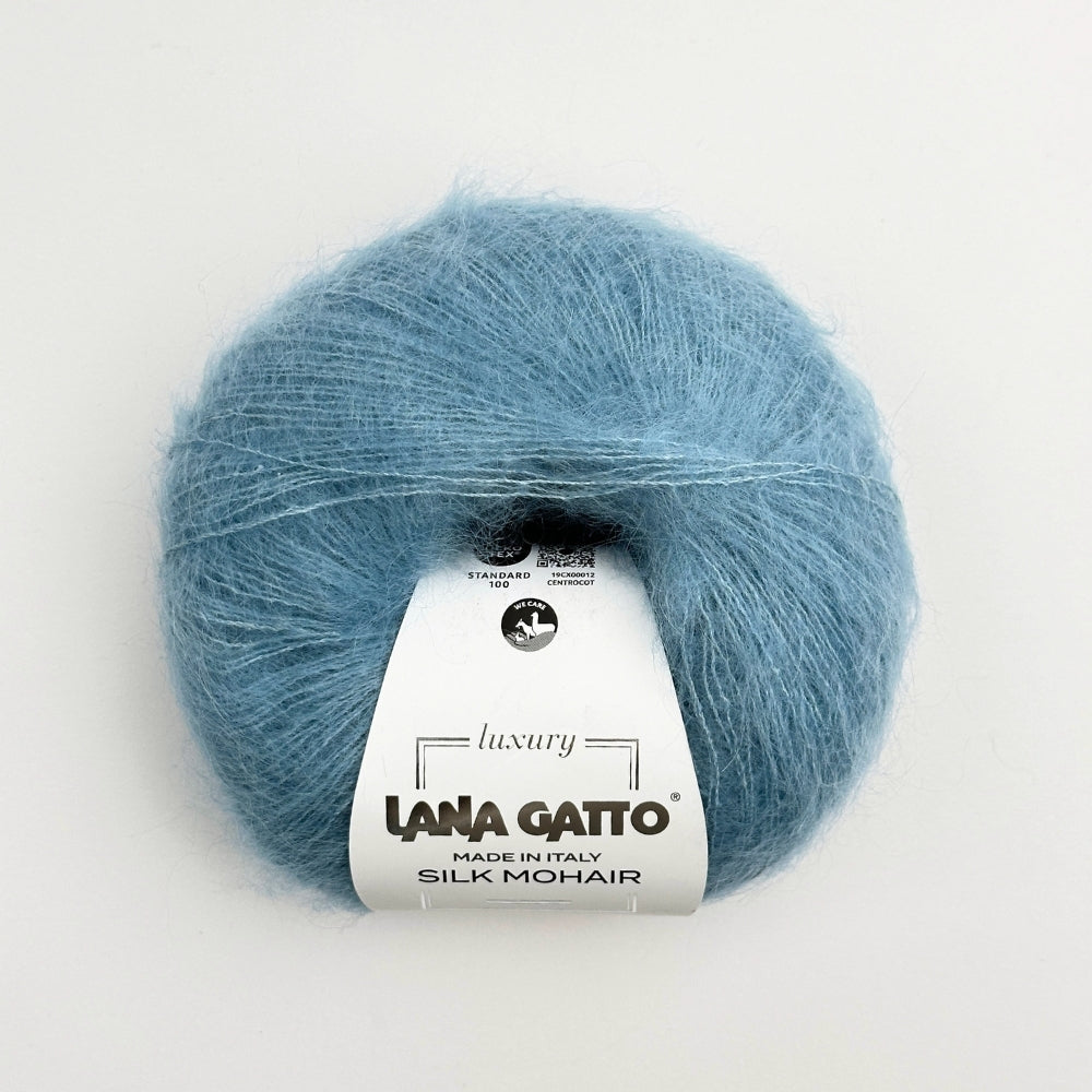Silk Mohair - Powder Blue - A6420