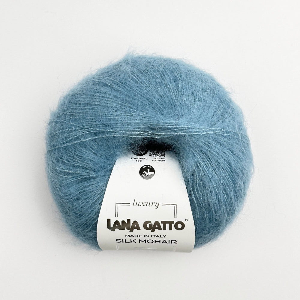 Silk Mohair - Powder Blue - A6420
