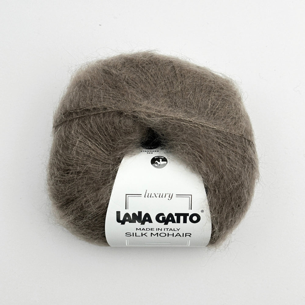 Silk Mohair - Timber Wolf - A6422