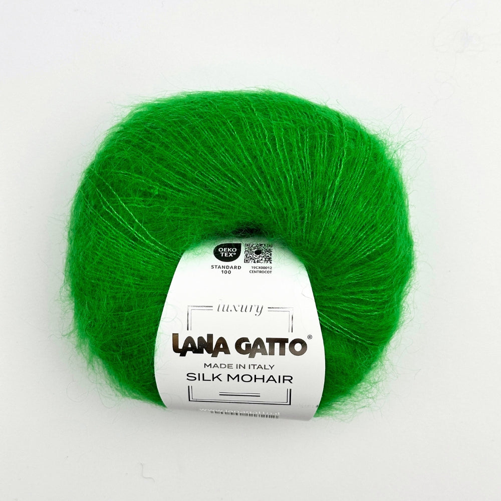 Silk Mohair - Glorious Green - A8536