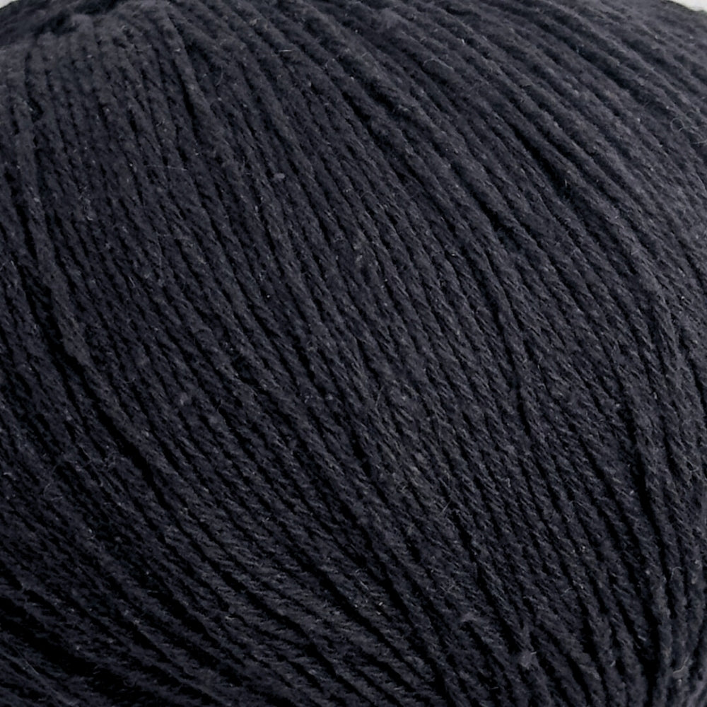 True Silk - 100% Silke - Very Black - SM09