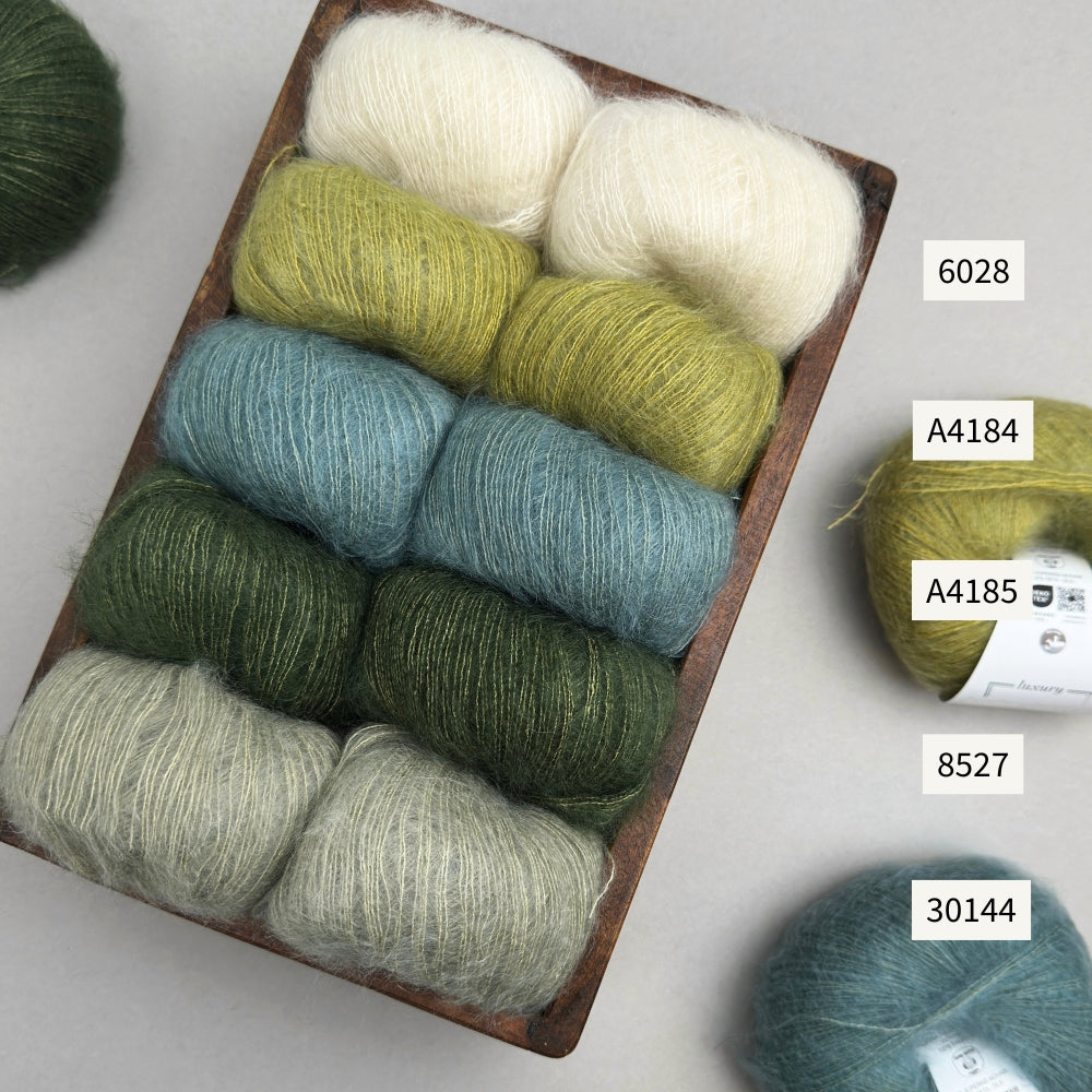 Knitting kit - Sorbet Blouse 'Mini' from Mille Fryd - Silk Mohair