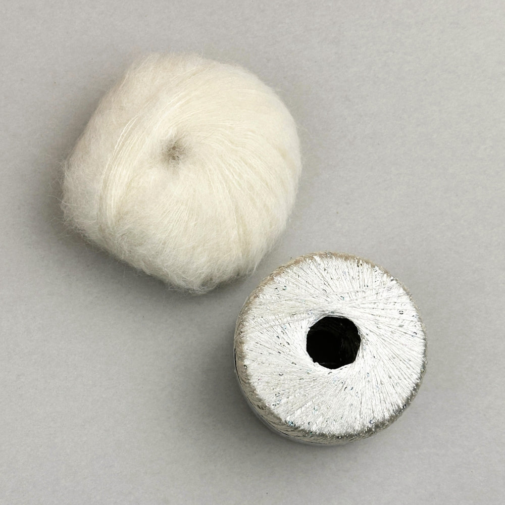 Paillettes Scarf - Strikkekit (Kimsa og Paillettes)