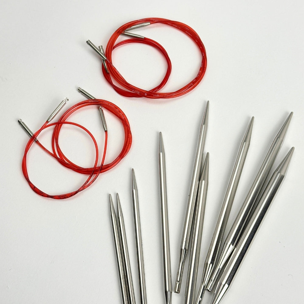 Addi Click Lace - Udskiftelige rundpindesæt (5-8.00 mm)