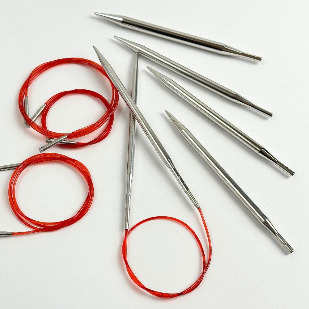 Addi Click Lace - Udskiftelige rundpindesæt (4,5-8.00 mm)