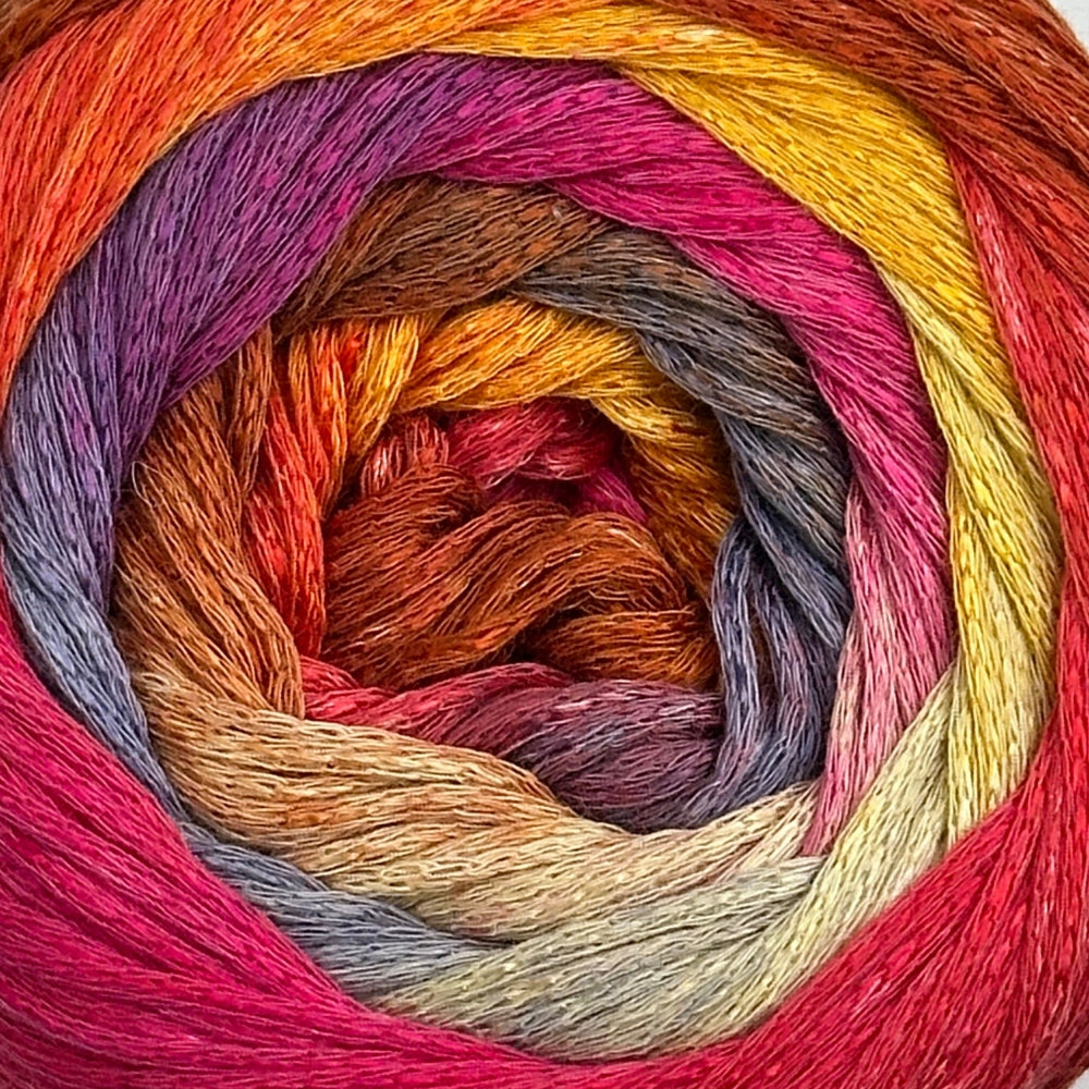 Ananas - Bomuld/Viskose - Sunset Ember - 31261