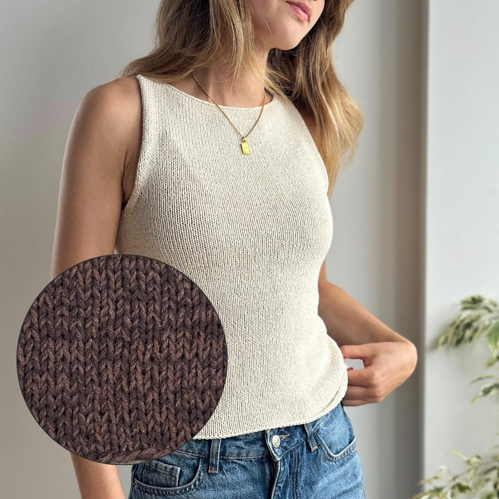 Knitting kit (without pattern) - Dotty Lotte - Karoline Barfod