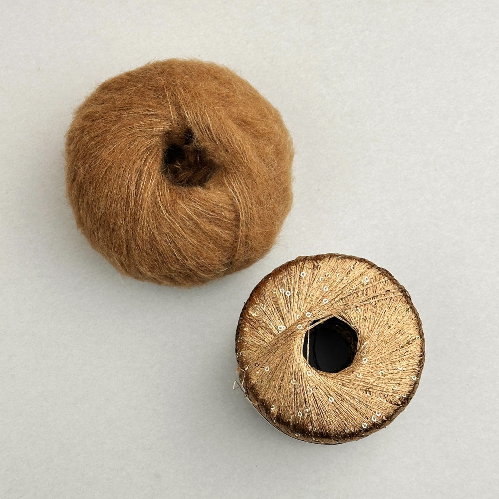 Paillettes Scarf - Strikkekit (Kimsa og Paillettes)