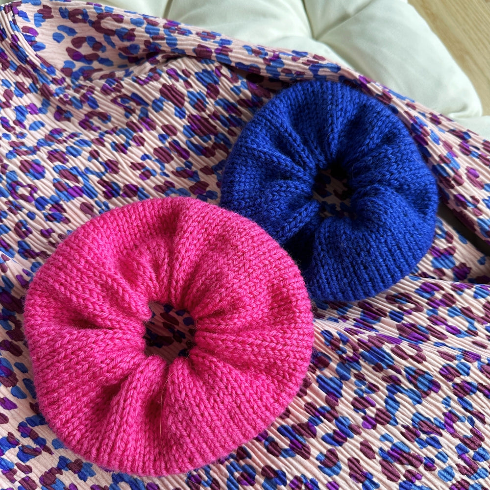 Chunky Scrunchie - Butik Smuksak (Gratis opskrift)