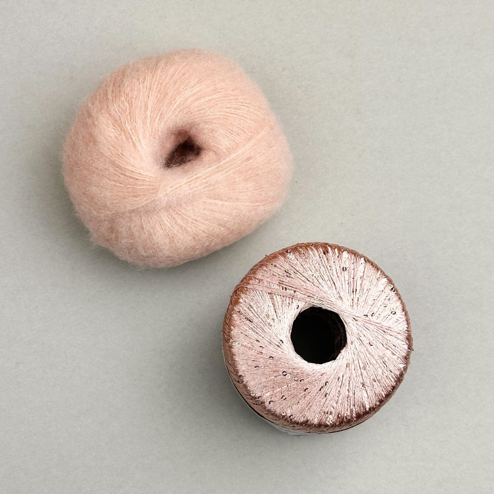 Paillettes Scarf - Strikkekit (Kimsa og Paillettes)