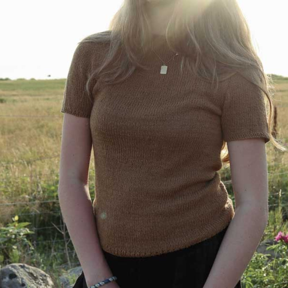Golden Summer Tee - Knitamore
