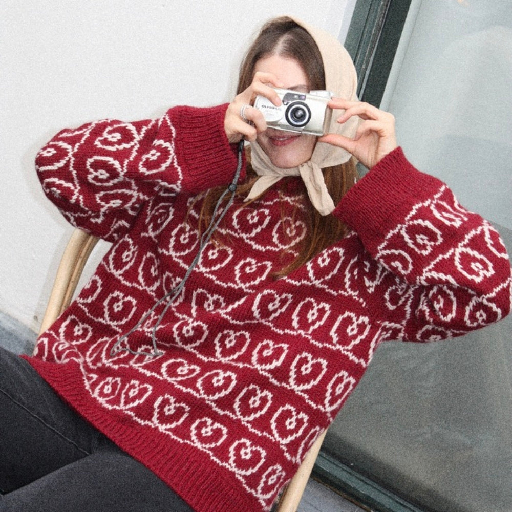 Heart Together Sweater - Spektakelstrik