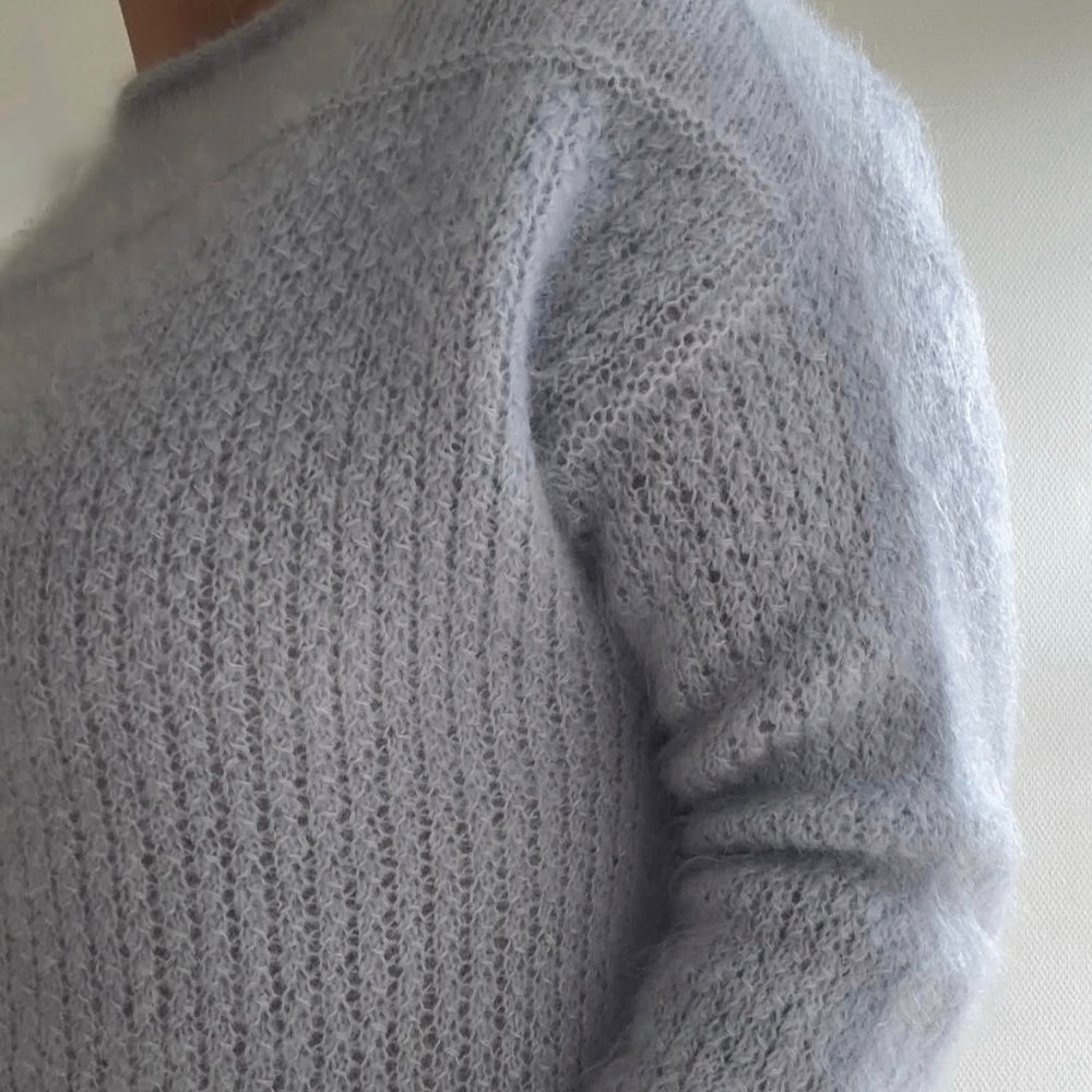 Strikkekit - Karen Bluse - Mette Sandgaard Kühl (Silk Mohair + Silk Mohair Lux)