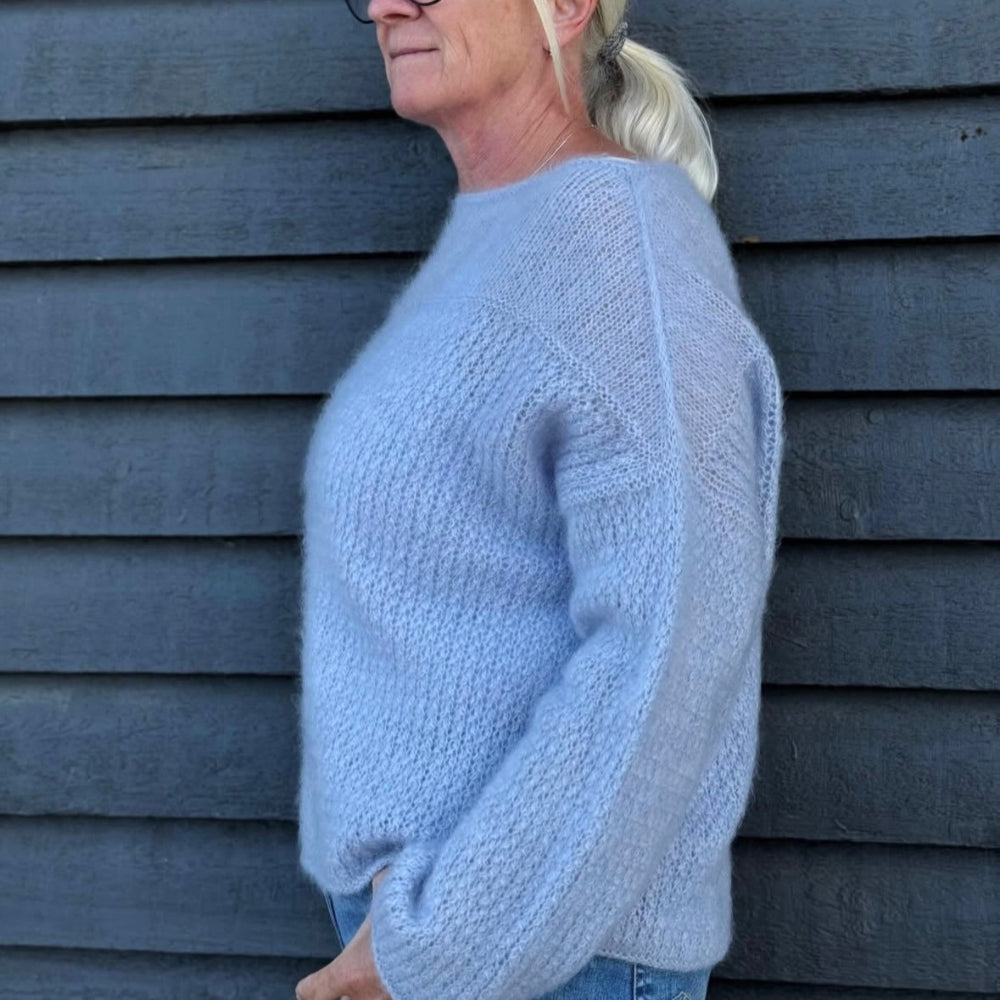 Strikkekit - Karen Bluse - Mette Sandgaard Kühl (Silk Mohair)
