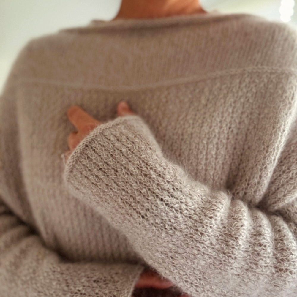 Strikkekit - Karen Bluse - Mette Sandgaard Kühl (Silk Mohair)