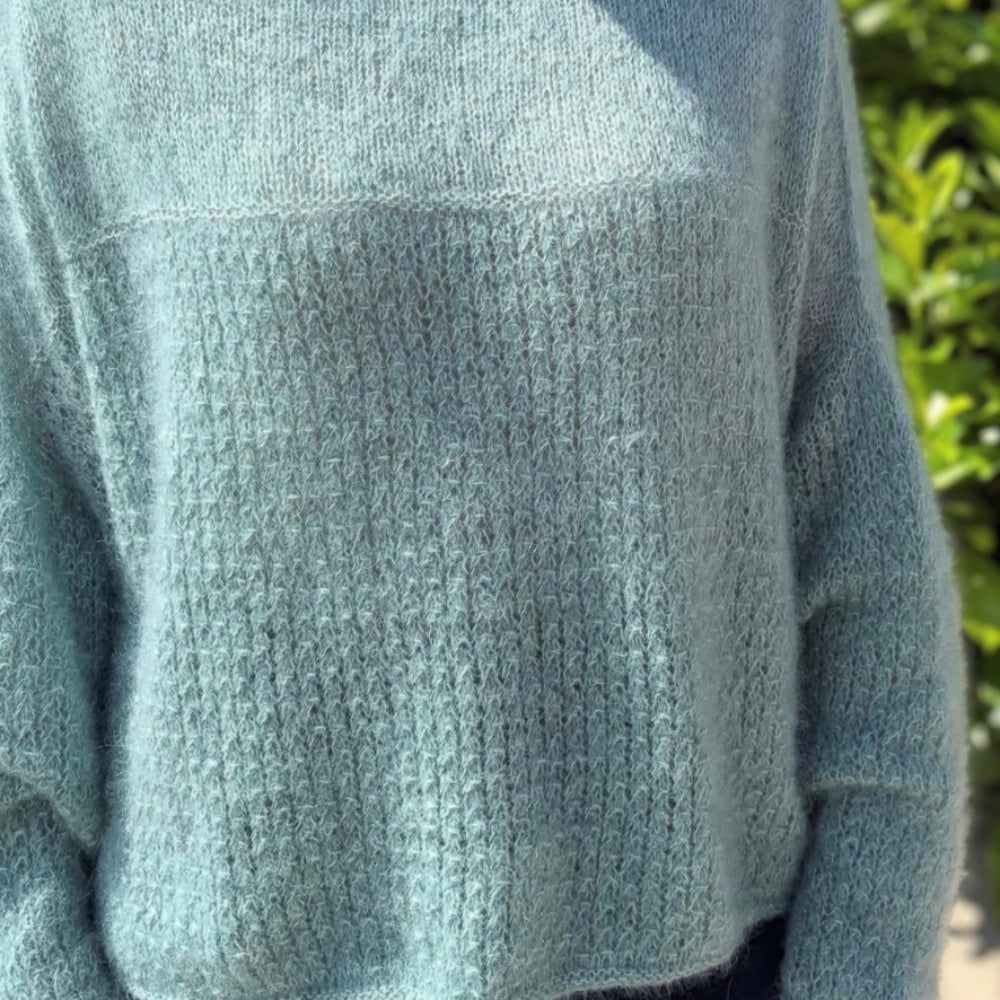Strikkekit - Karen Bluse - Mette Sandgaard Kühl (Silk Mohair)