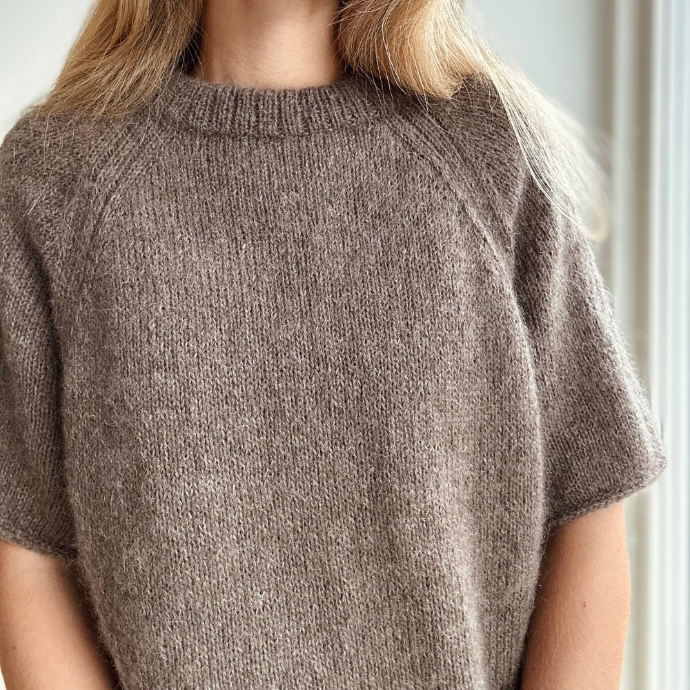 Strikkekit (uden opskrift) - Lane_Loop_Top af Other Loops (True Silk + Silk Mohair)