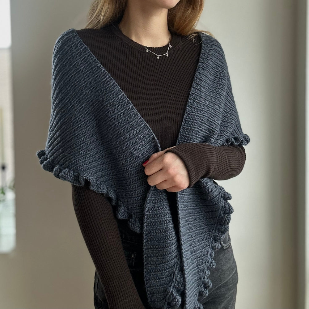 Lulu Scarf / Lulu Shawl - Digital Opskrift