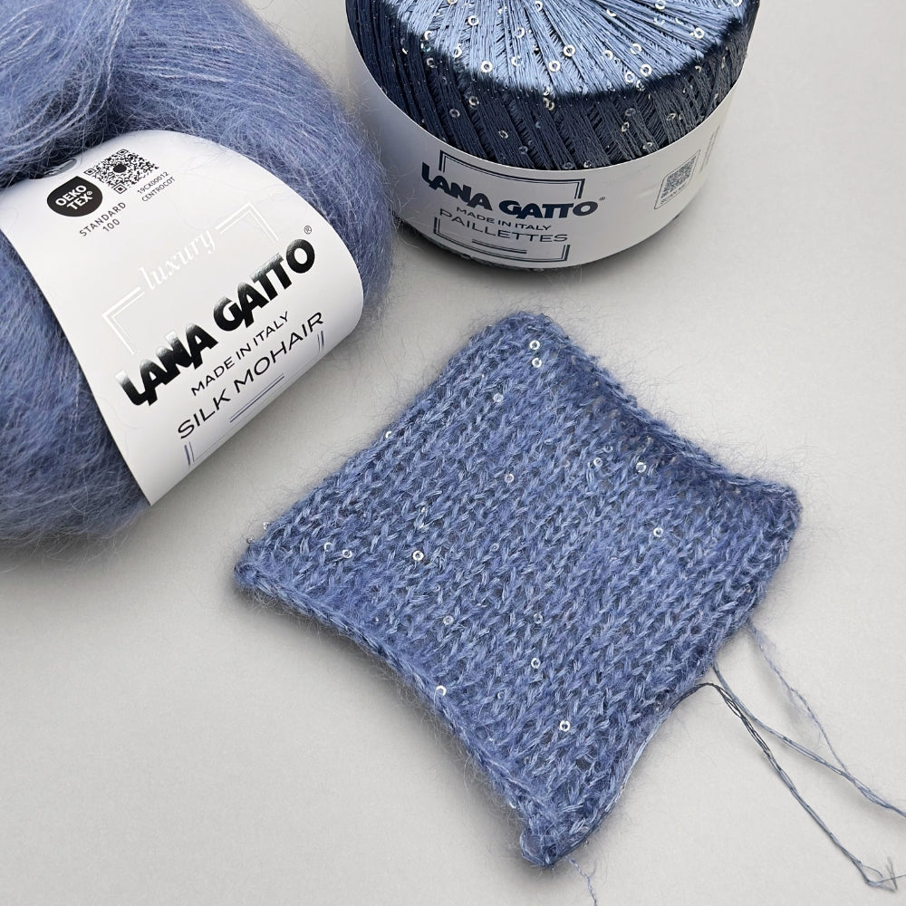 Paillettes - Jeans Blue - 8604