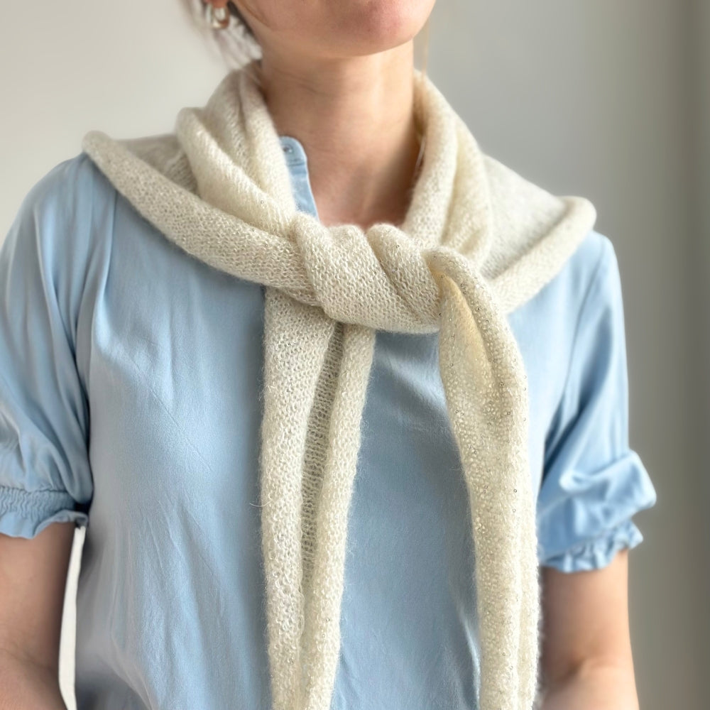 Paillettes Scarf - Strikkekit (Kimsa og Paillettes)