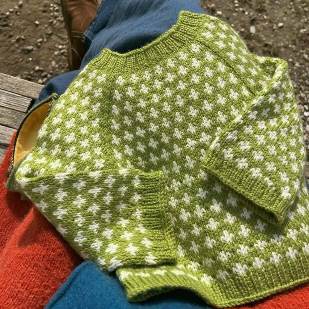 Knitting kit (without pattern) - Piú for children - Karoline Barfod