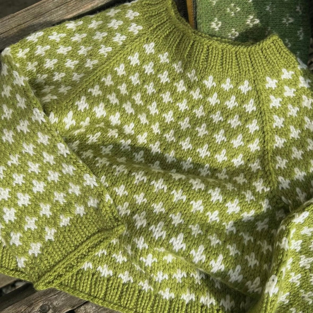 Knitting kit (without pattern) - Piú for children - Karoline Barfod