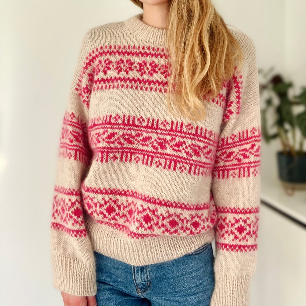 Knitting kit (without pattern) - Dotty Lotte - Karoline Barfod