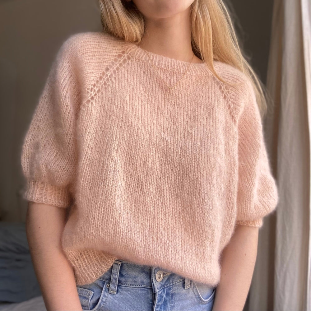 Strikkekit (uden opskrift) - Puff af Le Knit (Silk Mohair)