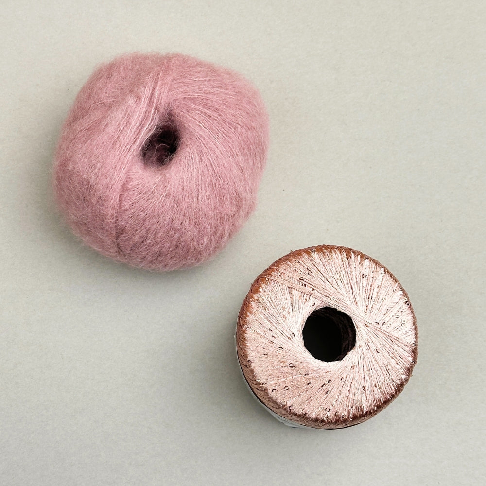 Paillettes Scarf - Strikkekit (Kimsa og Paillettes)