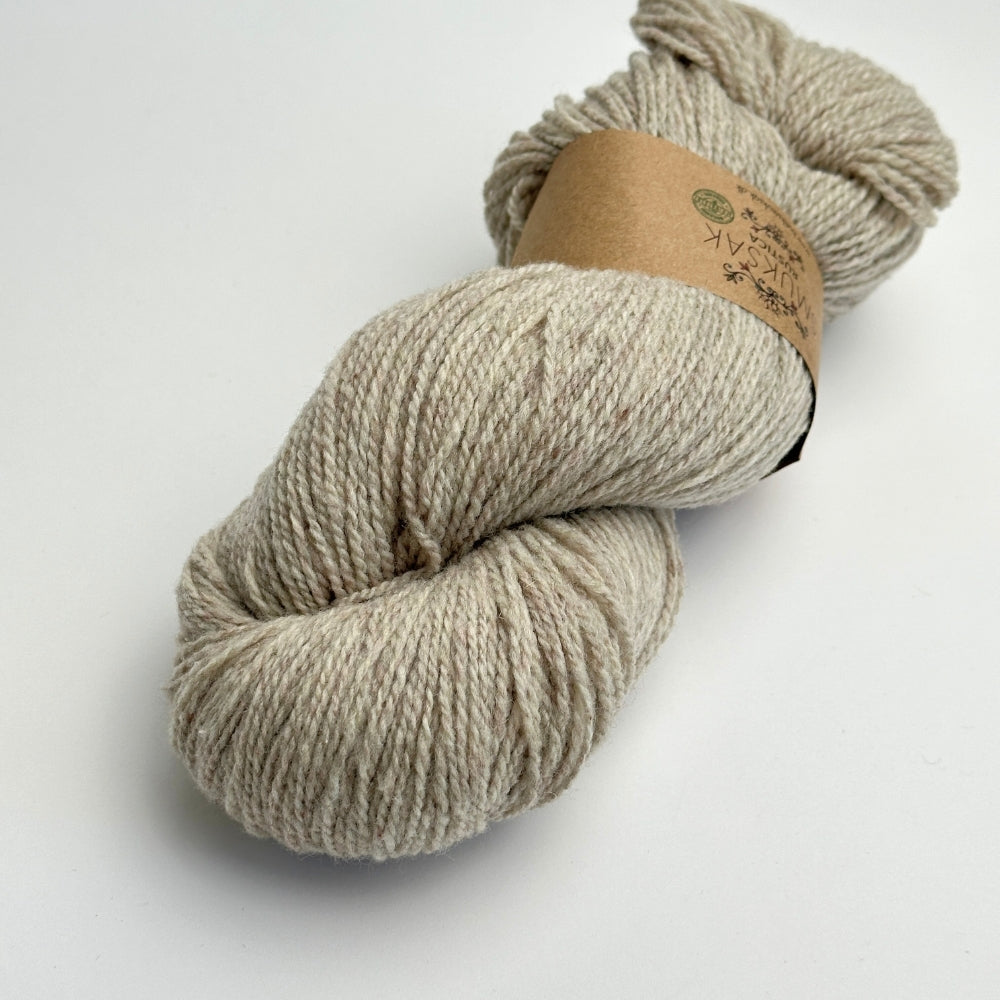 Rustica - Økologisk uld - White Sand Melange - 92601