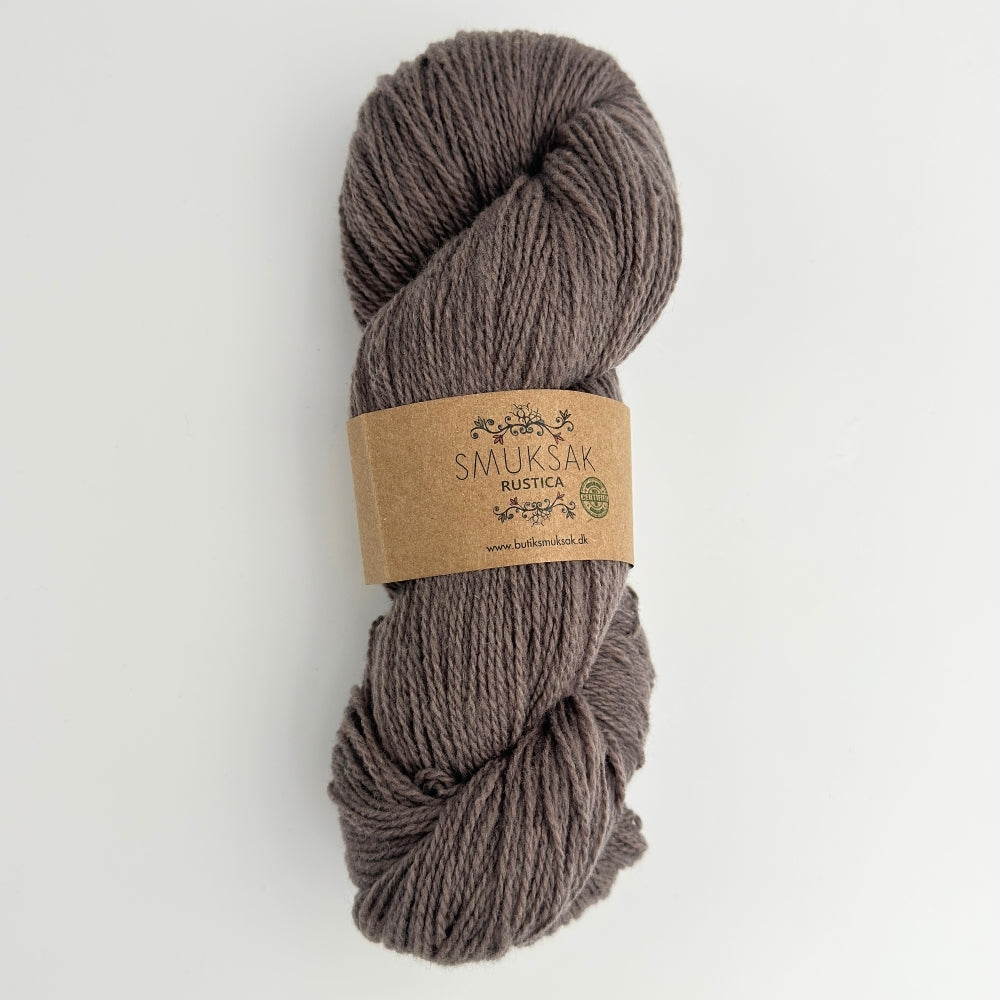 Rustica - Økologisk uld - Earth Grey - B035