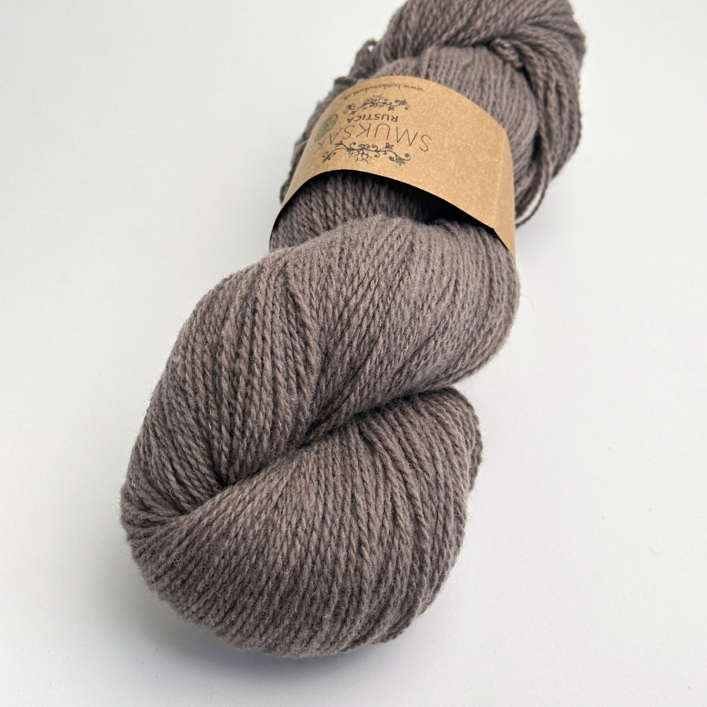 Rustica - Økologisk uld - Earth Grey - B035