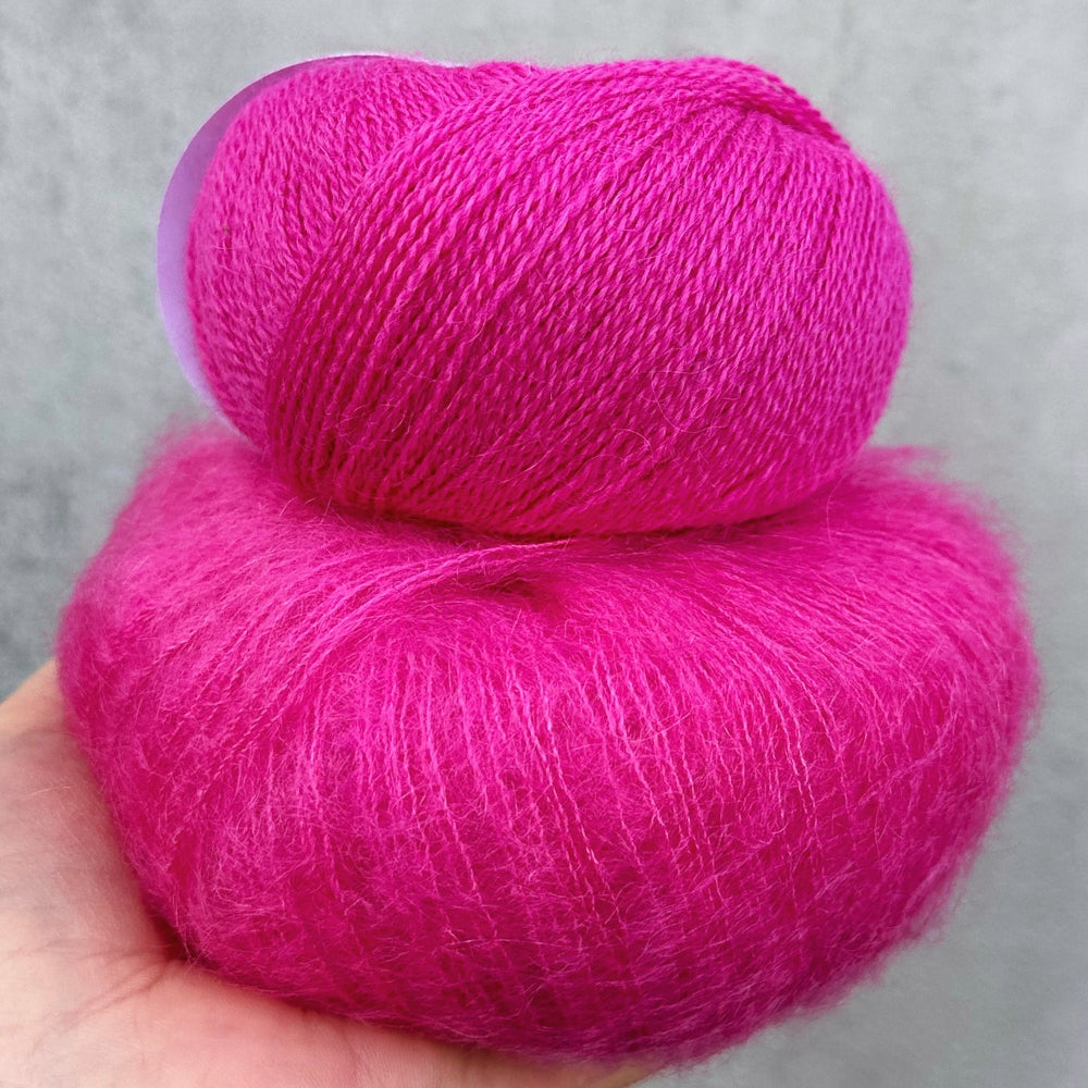 Smuksak Scarf - Strikkekit (Silk Mohair + Baby Alpaca)