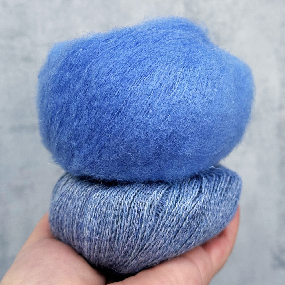 Smuksak Scarf - Strikkekit (Kimsa + Baby Alpaca)