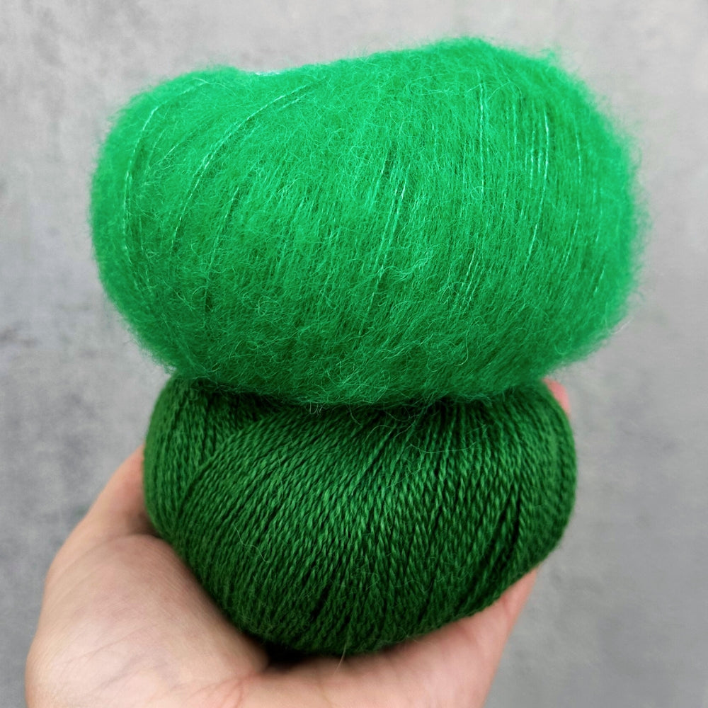 Smuksak Scarf - Strikkekit (Kimsa + Baby Alpaca)
