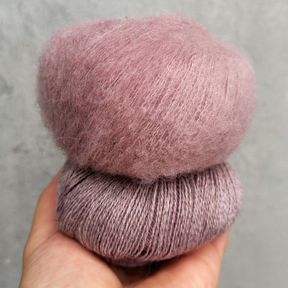 Smuksak Scarf - Strikkekit (Kimsa + Baby Alpaca)