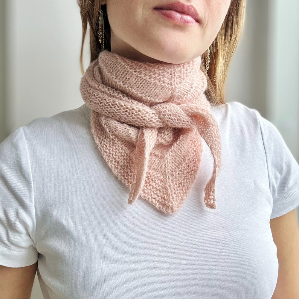 Smuksak Scarf - Strikkekit (Kimsa + Baby Alpaca)