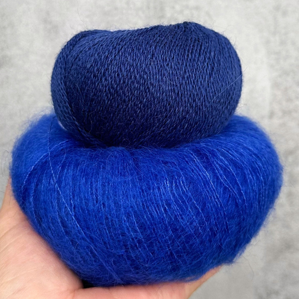 Smuksak Scarf - Strikkekit (Silk Mohair + Baby Alpaca)