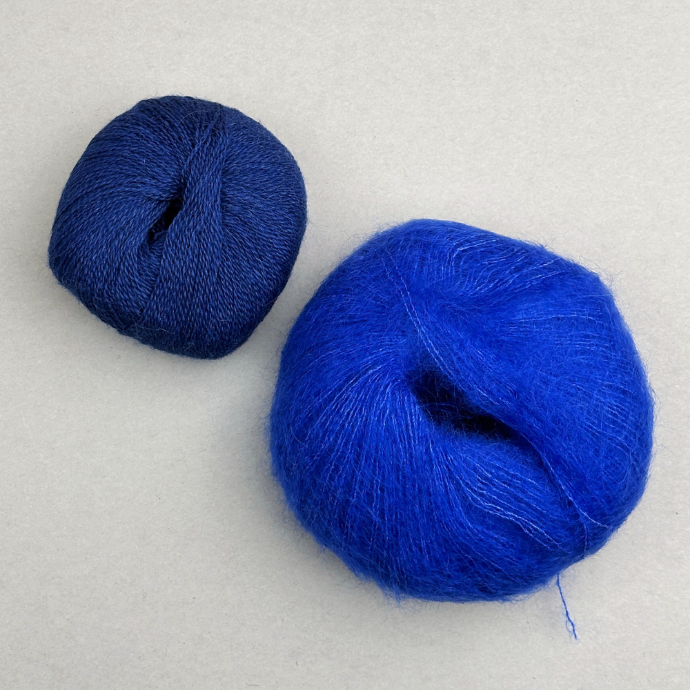 Smuksak Scarf - Strikkekit (Silk Mohair + Baby Alpaca)