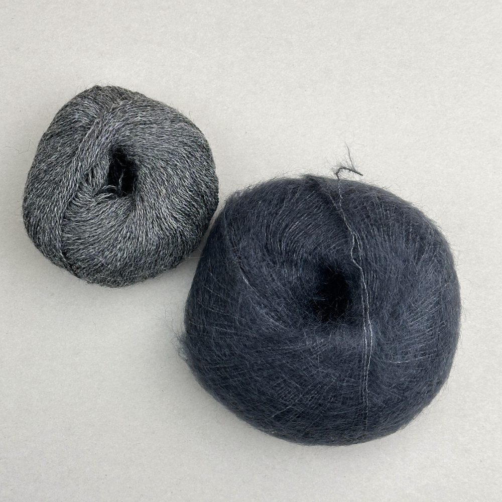 Smuksak Scarf - Strikkekit (Silk Mohair + Baby Alpaca)