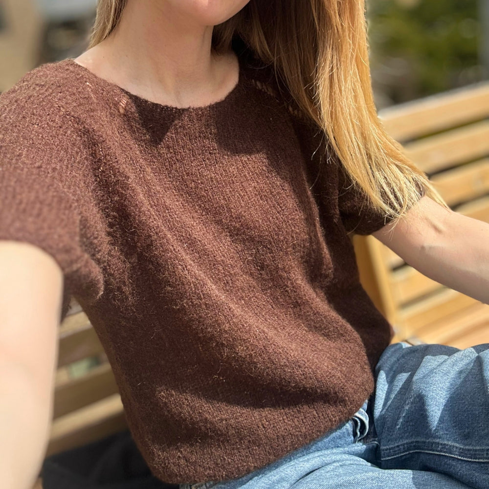 Knitting kit - Smuksak Tee (Baby Alpaca + Kimsa)