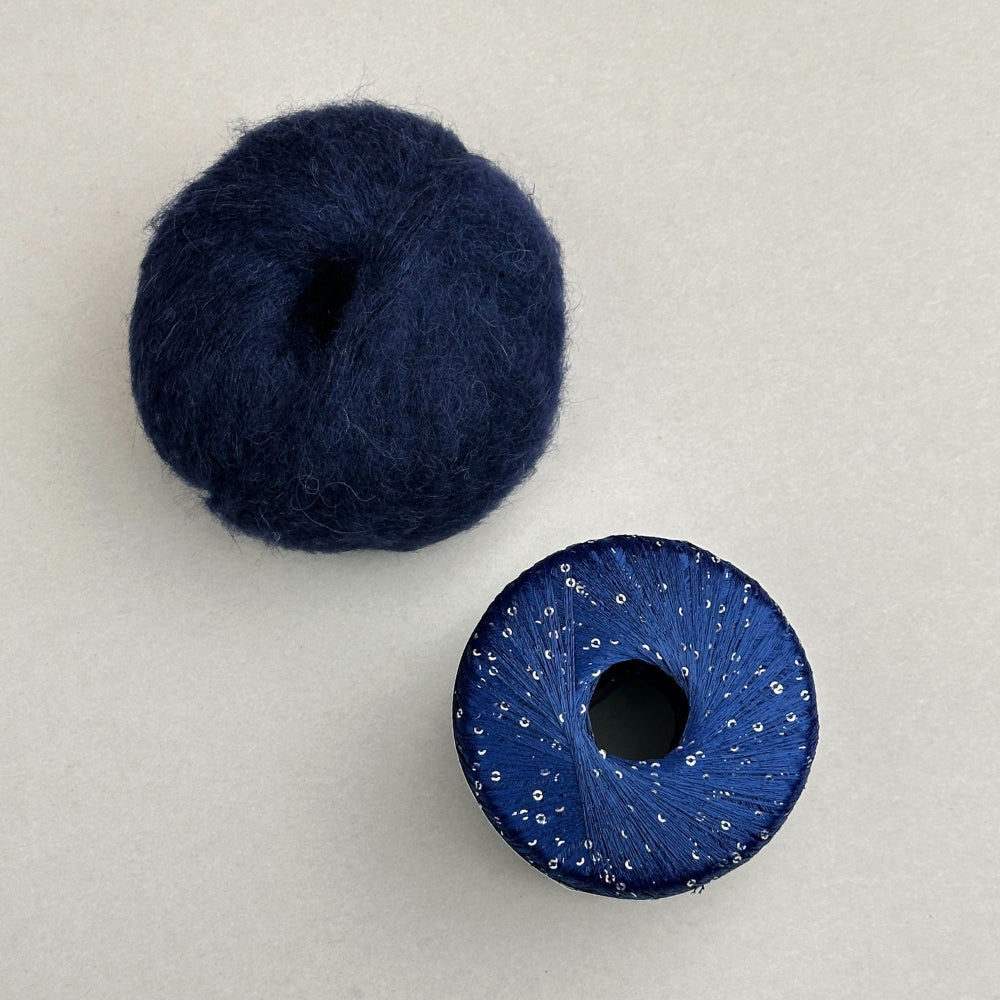 Paillettes Scarf - Strikkekit (Kimsa og Paillettes)