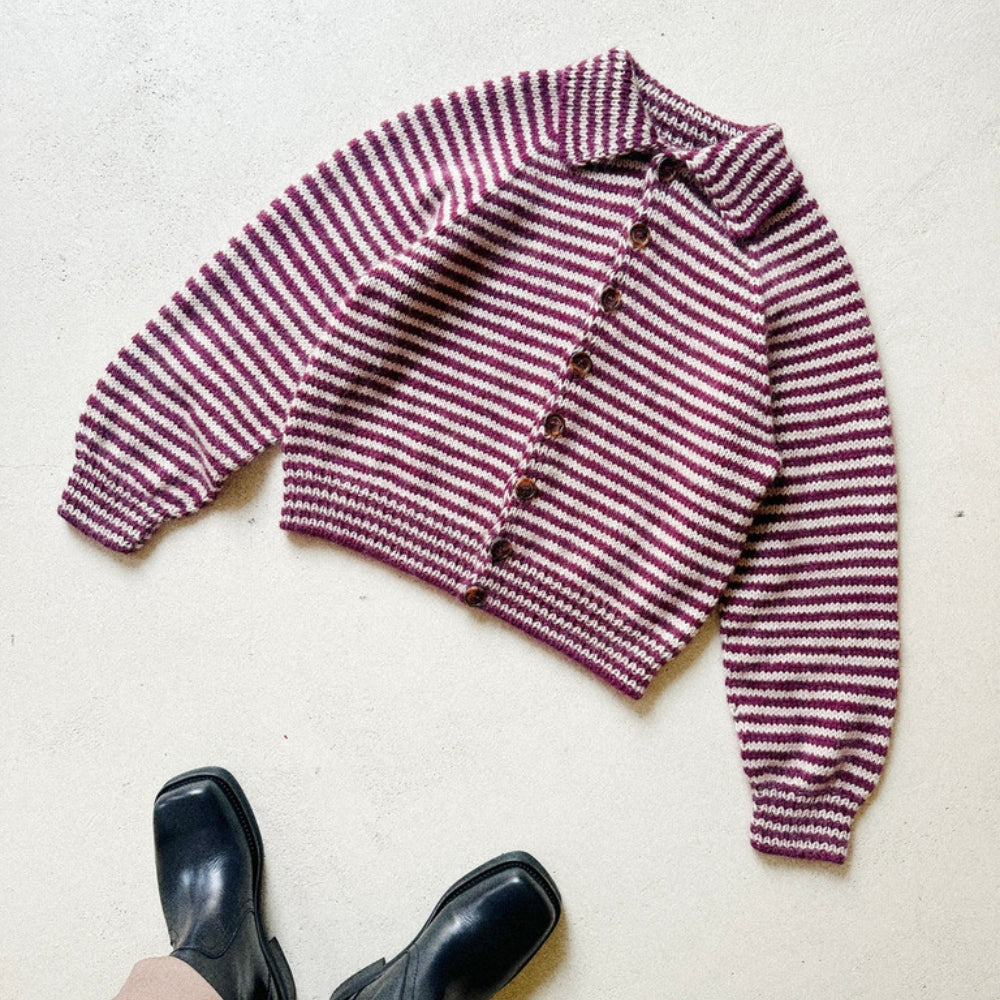 Stripe Overload Cardi - Spektakelstrik