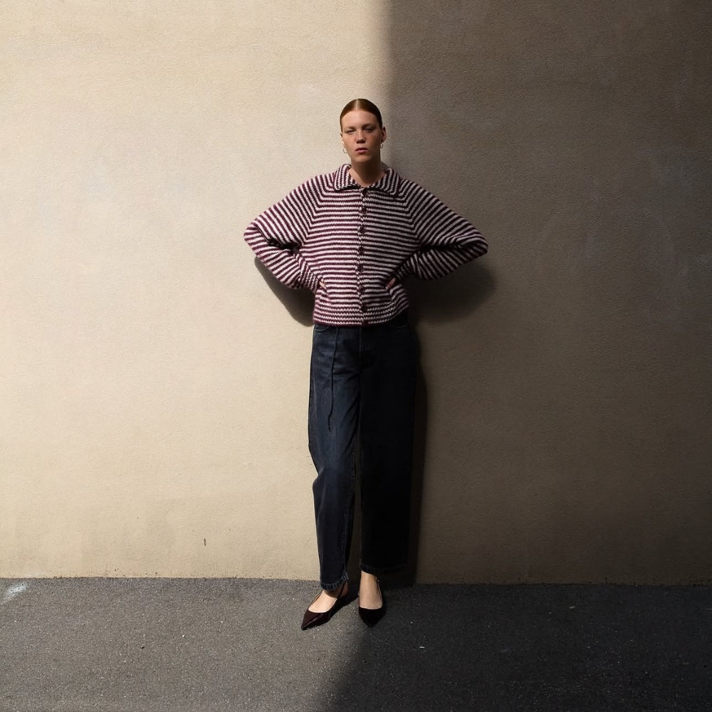 Stripe Overload Cardi - Spektakelstrik