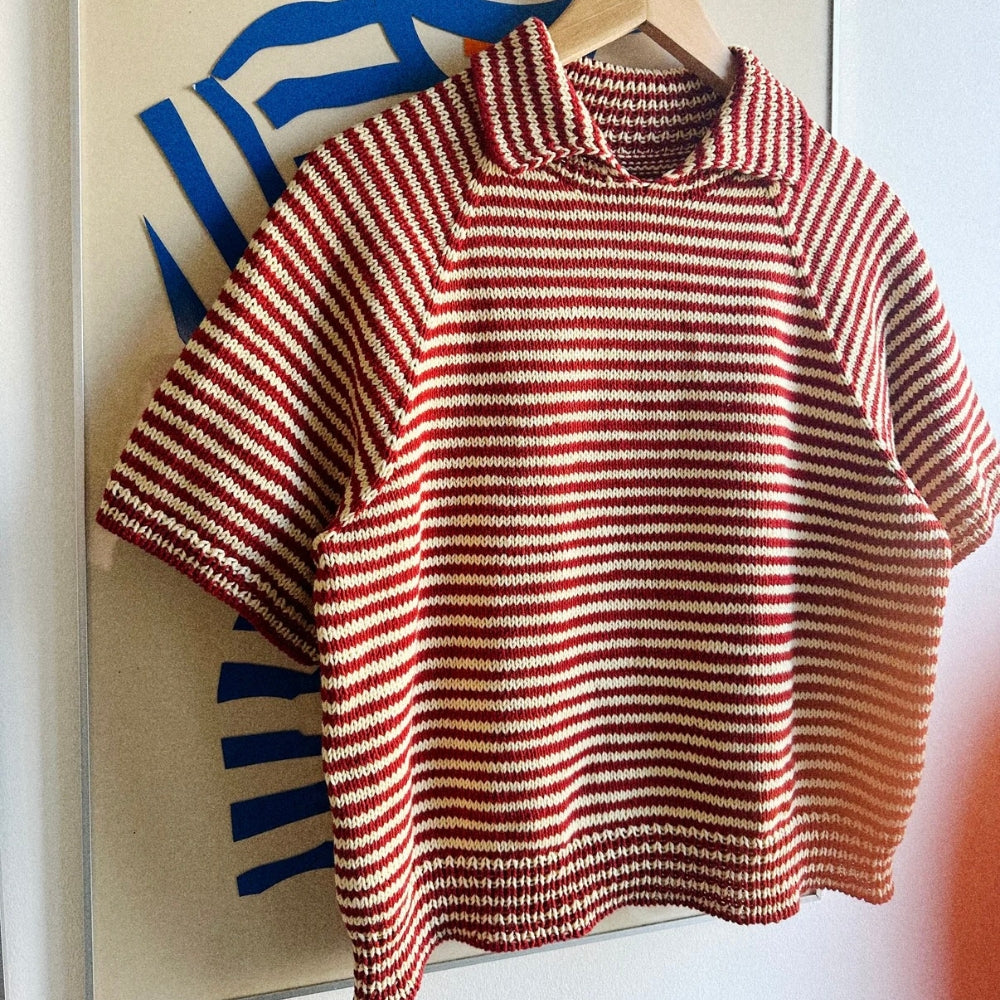 Stripe Overload Polo Tee - Spektakelstrik