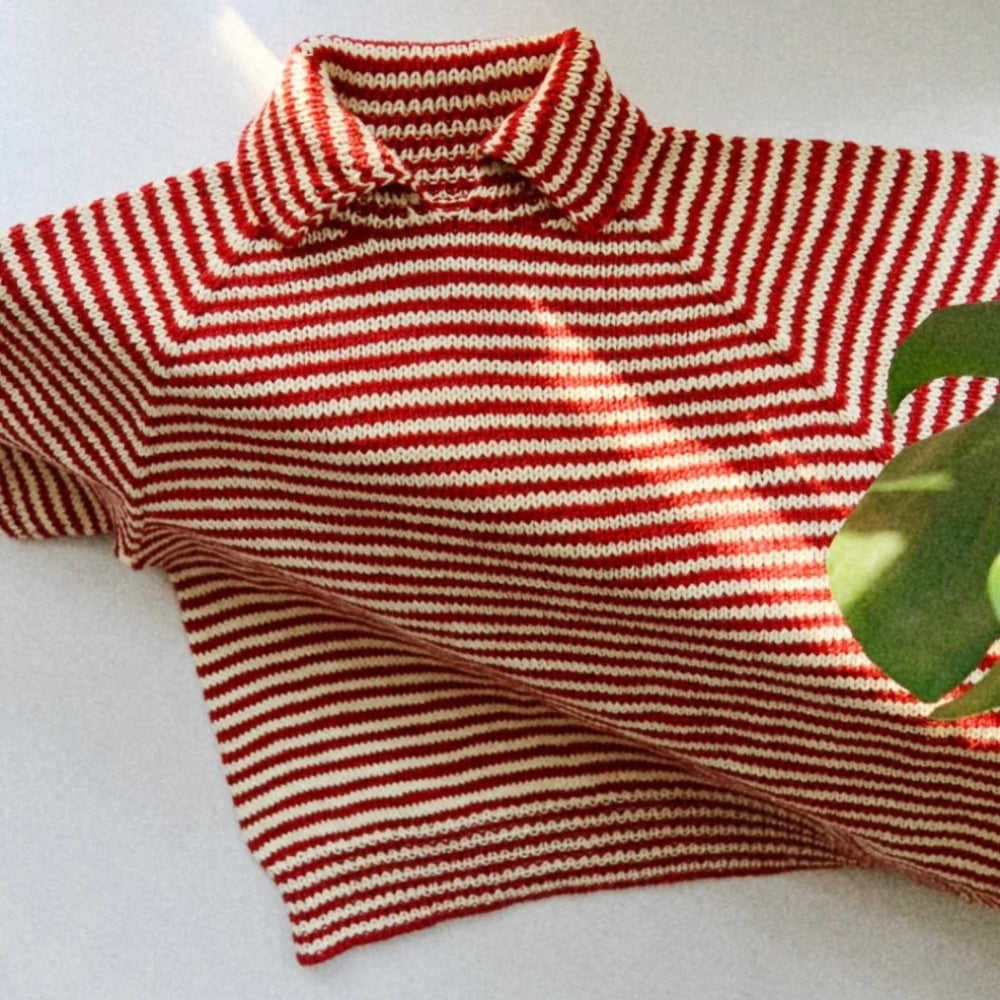 Stripe Overload Polo Tee - Spektakelstrik